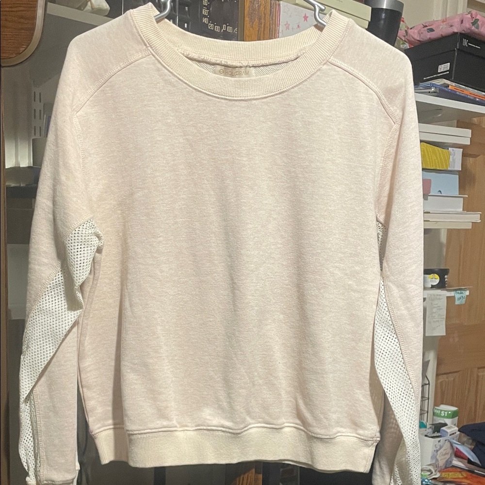 Hologram Women's Cream Sweatshirt 000748